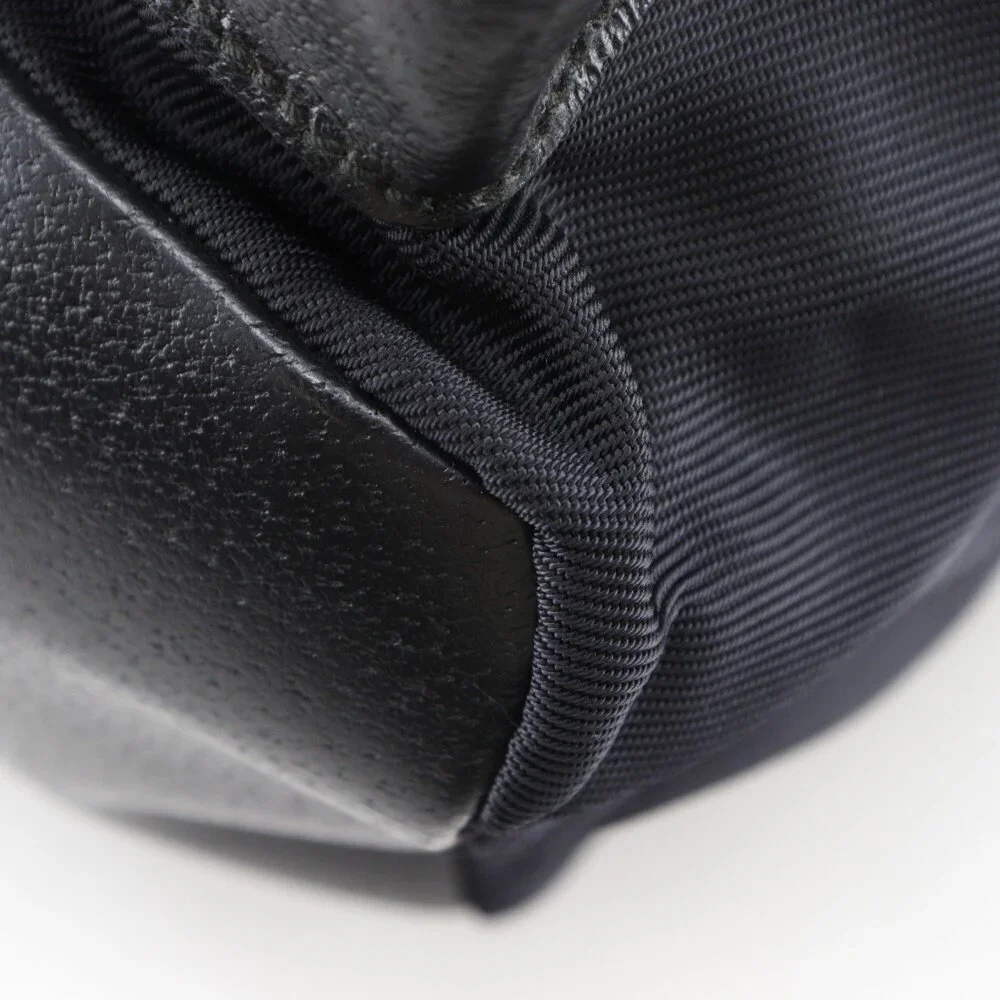 GUCCI Black Leather Backpack